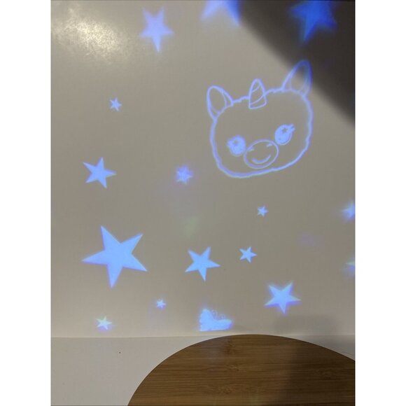 Star Belly Dream Lites Shimmering Rainbow Unicorn Stuffed Plush Night Light Up - Picture 10 of 12